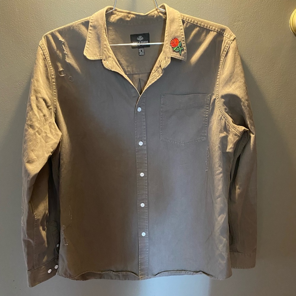 Mens ThreadBare button up shirt